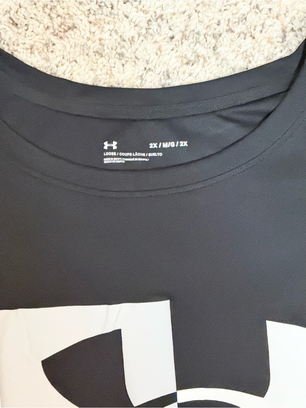 Under Armour Women’s Loose Fit shirt XXL black - Picture 5 of 6